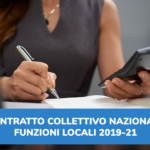 CONTRATTO COLLETTIVO NAZIONALE FUNZIONI LOCALI  2019-21  - SERVIZI DI SUPPORTO E CALCOLO